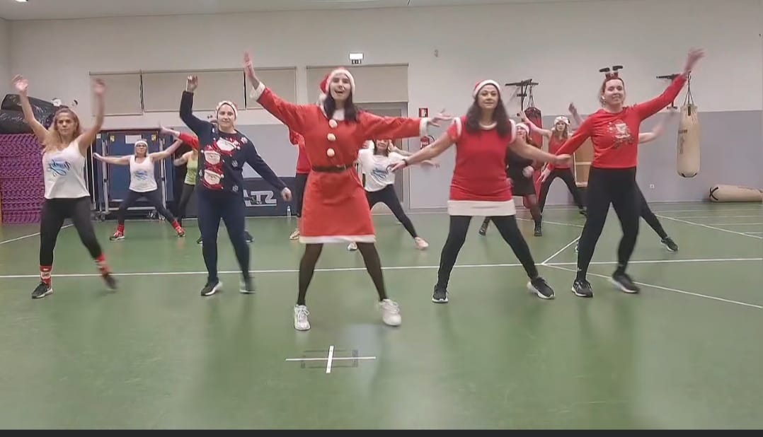 Aula de ginástica da ACV